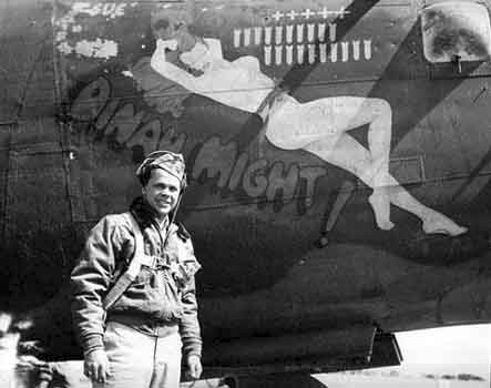 Dinah Might Nose Art