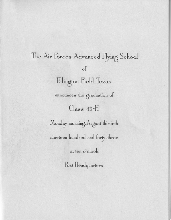 2nd Lt. Harold A. Felder