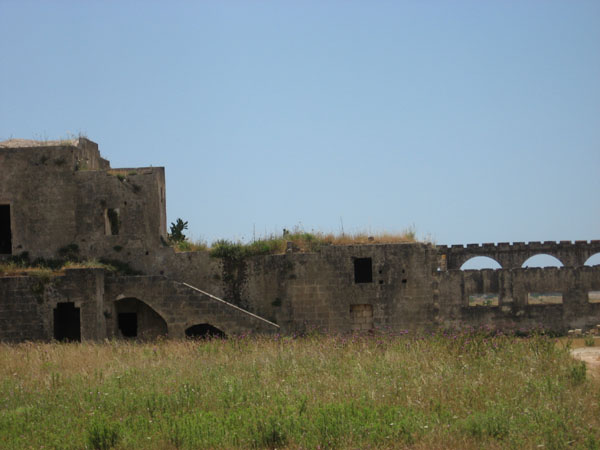 15 remains of building at airbase