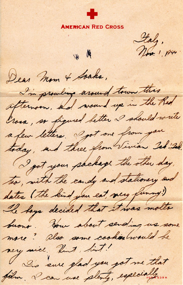 Letters Home
